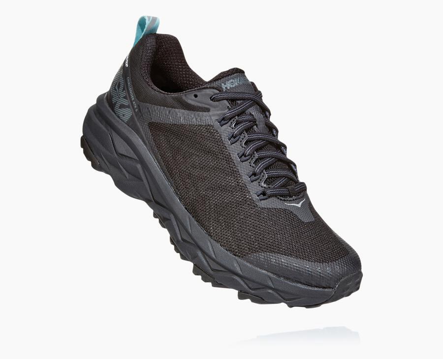 Hoka One One Challenger Atr 5 Gore-Tex - Women Trail Shoes - Black,Australia UVH-584760